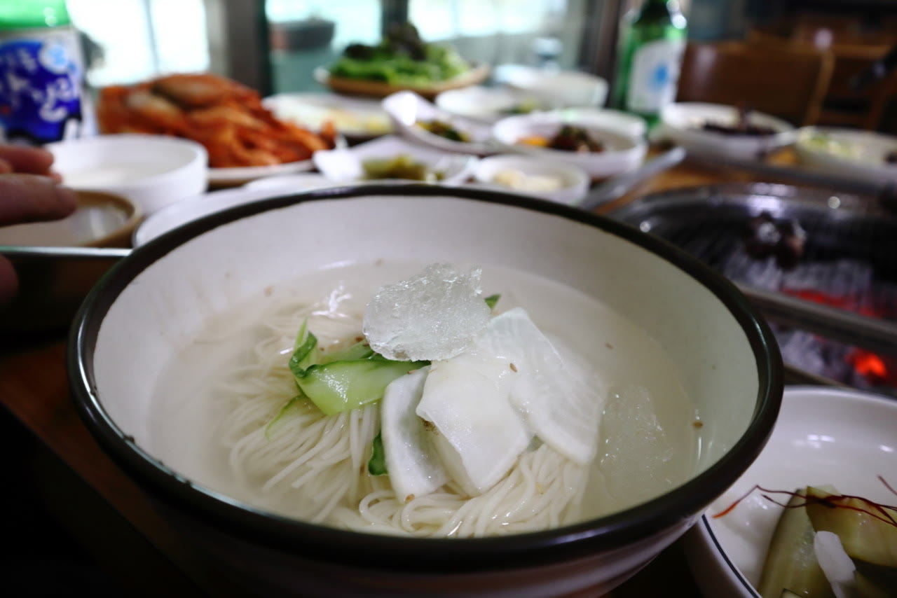 동치미국수